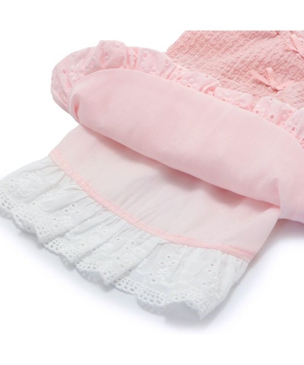 PET PARADISE ペットパラダイス レース バルーン ワンピース 《ピンク》 小型犬 ピンク