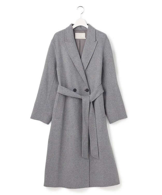 極美品★ICB ウールリバー ロングコート ブルーグレー 軽量 定価約7万 先行予約】WoolRever ロングコート / ICB | ファッション通販 【公式