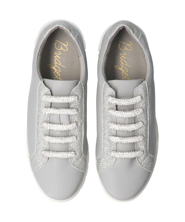 Bridget Birkin 【Bridget Birkin】ラメストーンスニーカー グレー