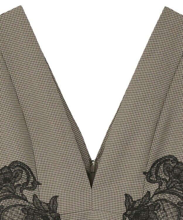 YECCA VECCA フラワーレースジャンスカ Check