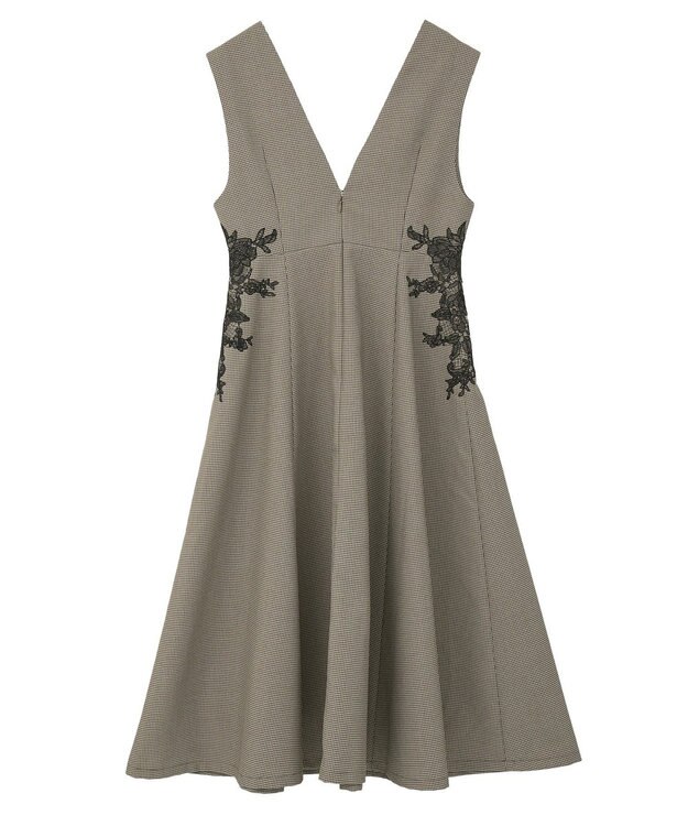 YECCA VECCA フラワーレースジャンスカ Check