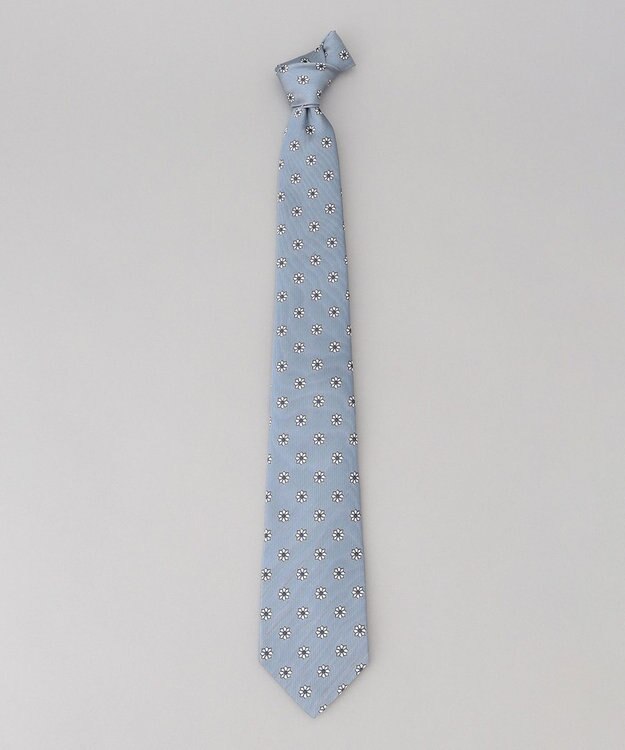 GOTAIRIKU 【日本製】ネクタイ_小紋柄 スカイブルー系8