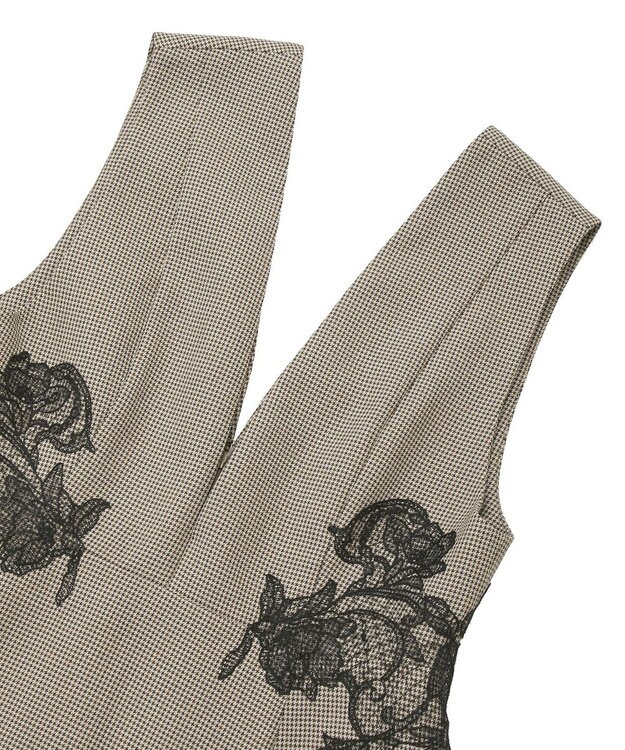 YECCA VECCA フラワーレースジャンスカ Check