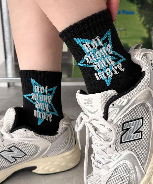 WEGO デザインパイルクルーソックス（14㎝） 柄3