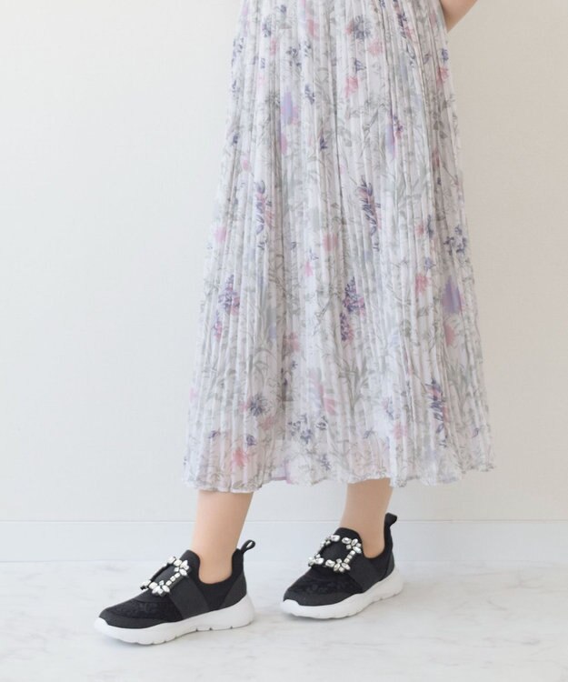 Bridget Birkin 【Bridget Birkin】バックルスニーカー ブラック雑材