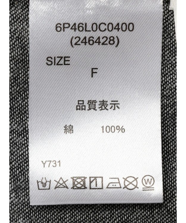 Green Parks ・ＥＬＥＮＣＡＲＥ　ＤＵＥ　Ｗ－ＺＩＰ　デニムキャミ Gray