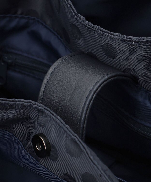 Y'SACCS 【Y’SACCS vous et】ドットジャカード マルチウェイトート Sサイズ ネイビー