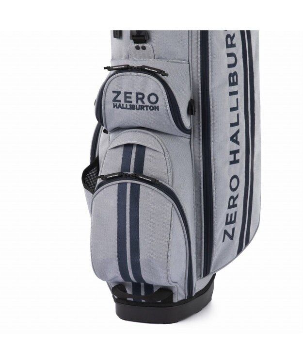 ZERO HALLIBURTON 【雑誌掲載】ZHG-CB1 シャンブレー コーデュラ スタンドバッグ 82902 ネイビー