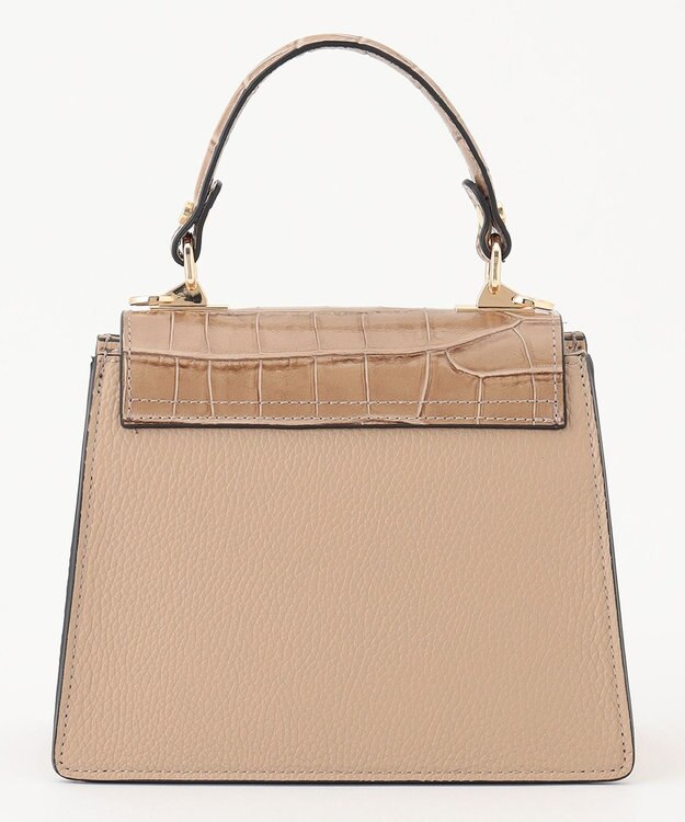 自由区 【MILOS】フラップワンハンドル2WAY バッグ キャメル系