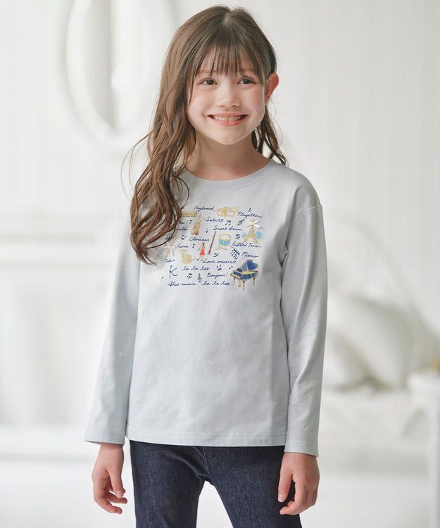 組曲 KIDS 【110-140㎝】リトルコンサート Tシャツ ミント