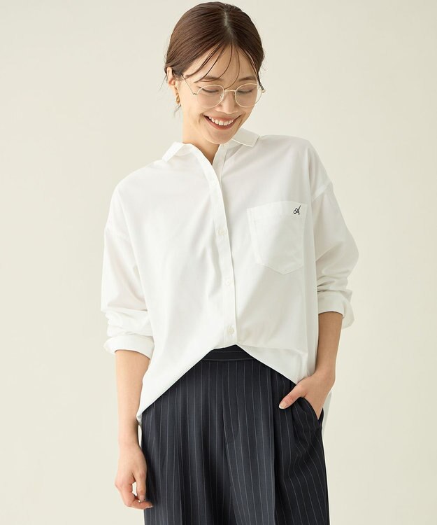 ANY オーバーサイズシャツ オフ