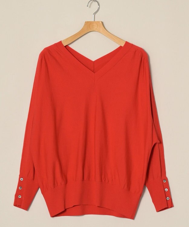 ONWARD Reuse Park 【組曲】ニット秋冬 レッド