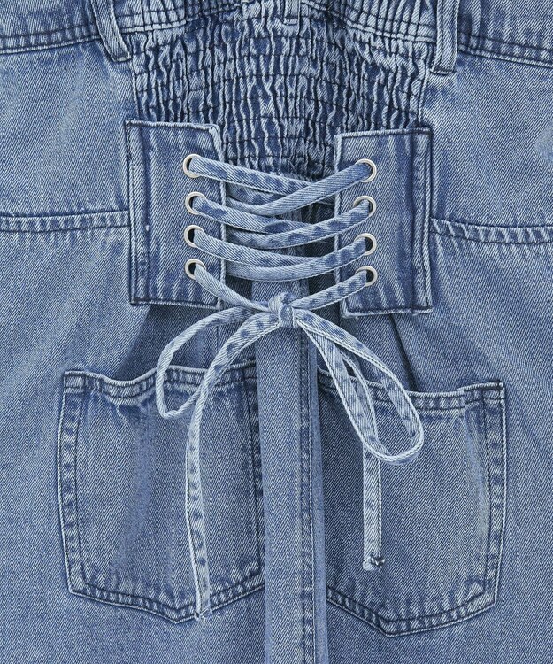 Green Parks ・ＳＵＧＡＲ　ＳＰＯＯＮ　２ｗａｙデニムジャンスカ Indigo