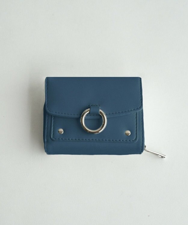 WEGO リングフラップウォレット ブルーその他