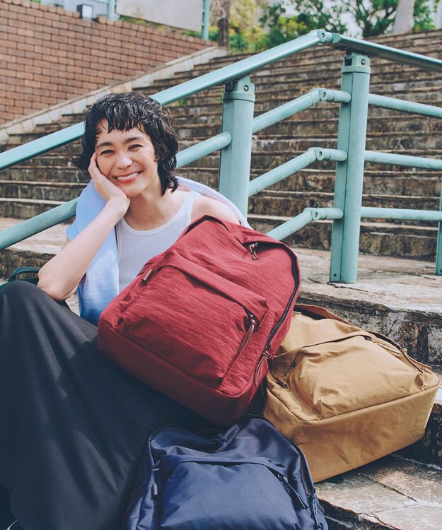 NIZYU KANO 【竹下玲奈コラボ】My Backpack Mサイズ ワイン