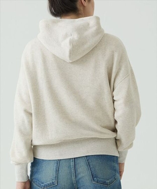 caqu ふわとろフーディー ivory