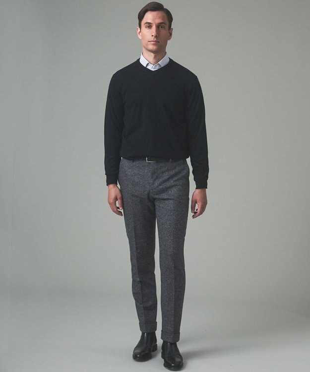 GOTAIRIKU 【ニット素材】ハイパフォーマンスジャージシャツ ライトグレー系8