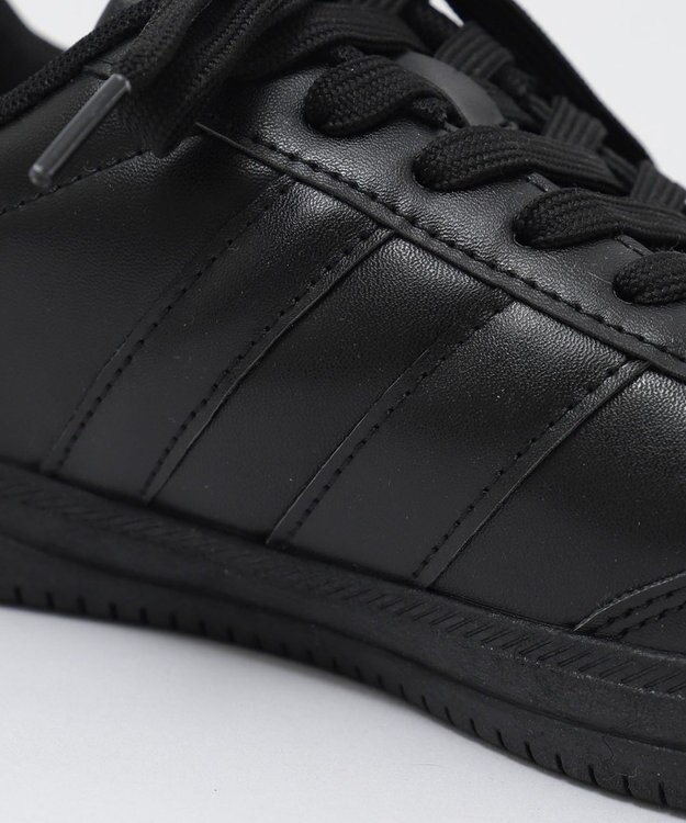 WEGO 2ラインローカットスニーカー ブラック