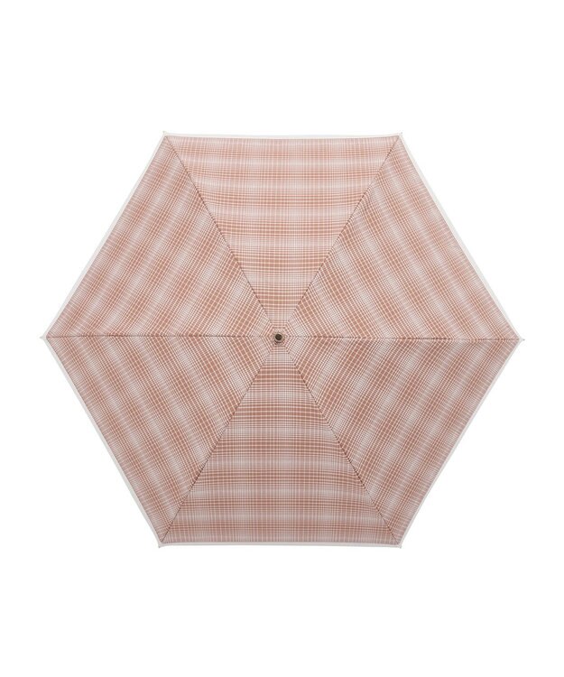 MOONBAT GRACY(グレイシー) 晴雨兼用日傘 折りたたみ傘 T/C Neo classic check テラコッタ