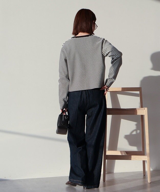 AMERICAN HOLIC バイパチリングドットニットカーディガン Purple