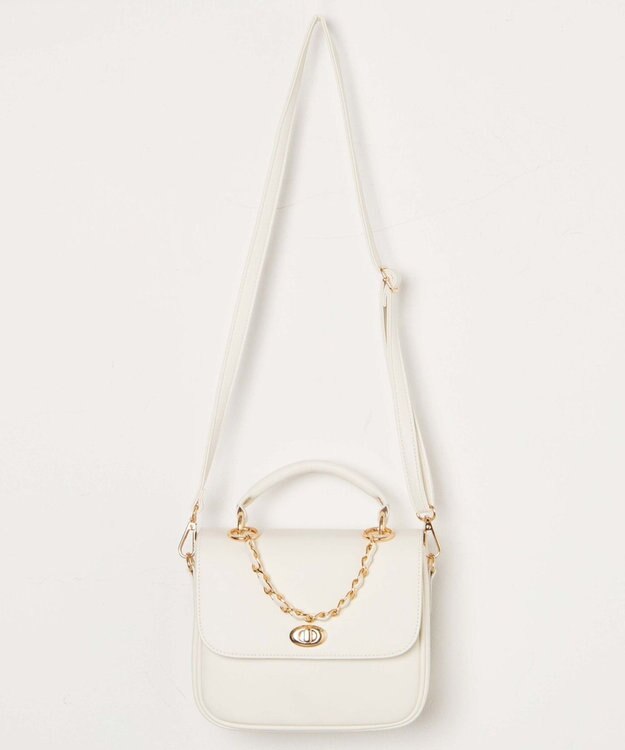 WEGO 【痛バ＆推し活グッズ】ミラクルチェーン痛ショルダー ホワイト