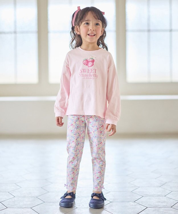 ANY KIDS 【Strawberry Collection】いちごレギンス ピンク