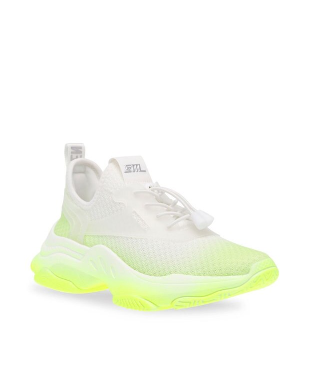 STEVE MADDEN MATCH-UV ニットスニーカー ライムグリーン