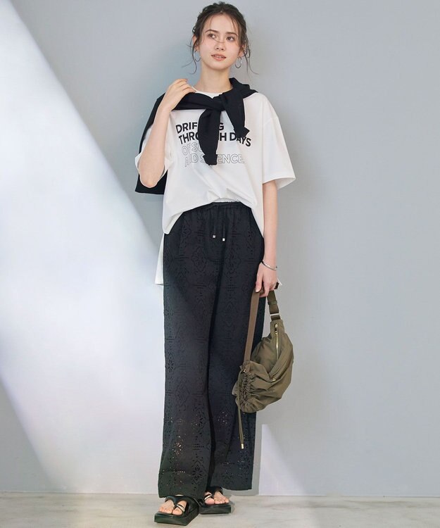 23区 【CanCam掲載/WEB&一部店舗限定カラーあり】ドロ－ストリング ショルダーバッグ(M) カーキ系