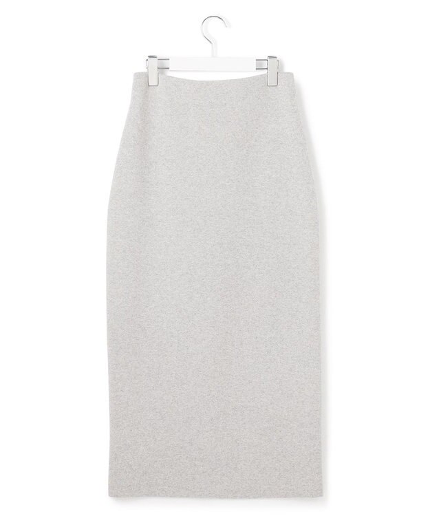 23区 【VERY掲載/洗える】カシミヤブレンド Iライン ニットスカート ライトグレー系