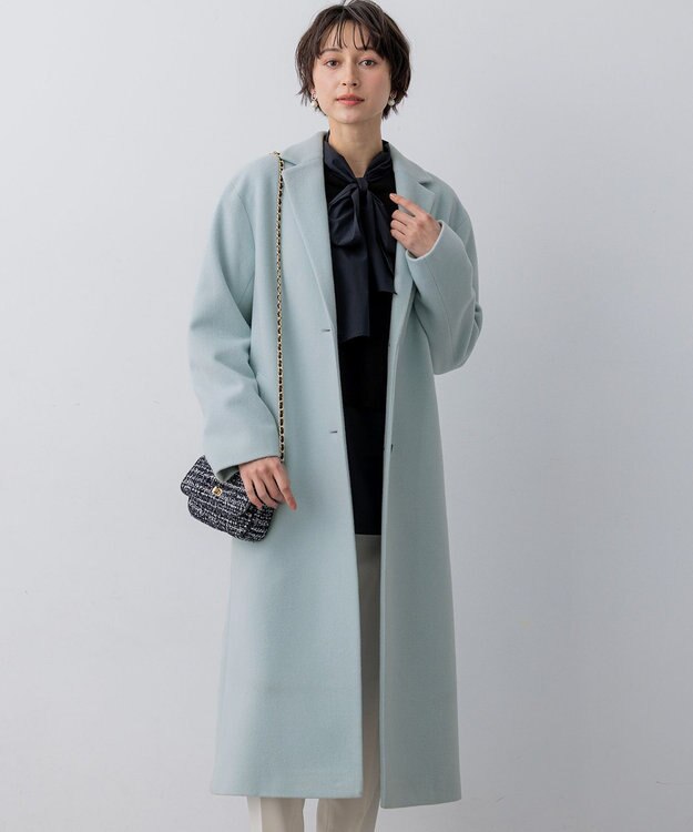 SUNSEA チェスターコート サイズ:2 WEB&一部店舗限定】ウールモッサ チェスターコート / 23区