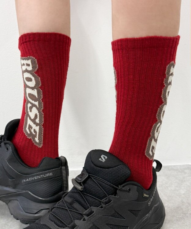 WEGO ロゴデザインソックス（R） 柄1