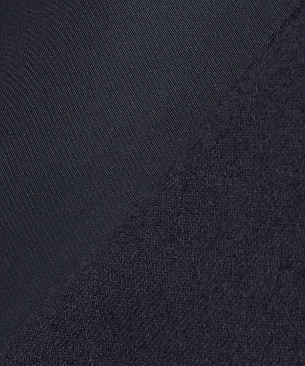 #Newans 【セレモニーにも/洗濯機可】バルーンヘムライトブルゾン​ ネイビー