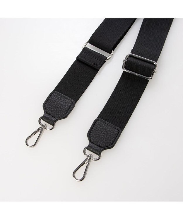 UNBILLION VERYコラボ カシュカシュ cachecache / ミニポーチ付きシュリンクショルダー ブラック