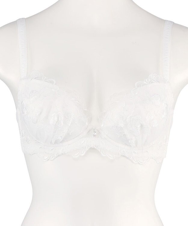 San-ai Resort（三愛水着楽園） 【エレガントコレクション2404】単品ブラBCDカップ 【northerly】 ホワイト