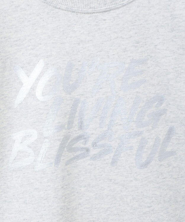 AMERICAN HOLIC 箔プリントＴシャツ Oatmeal