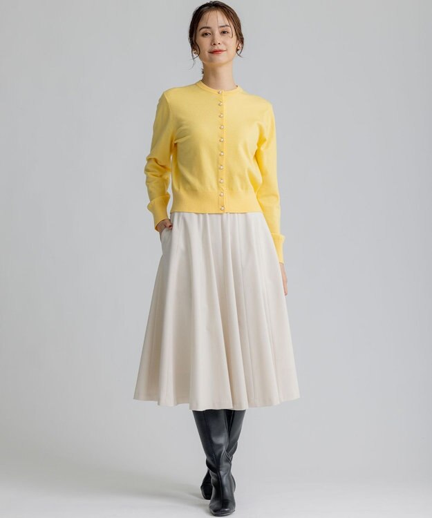 組曲 S 【WEB限定】BOREROニット カーディガン オレンジ系