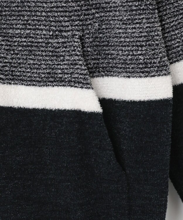 JOSEPH ABBOUD MOUNTAIN 【SPACE／UNISEX】ベアフリース パーカー ブラック系2