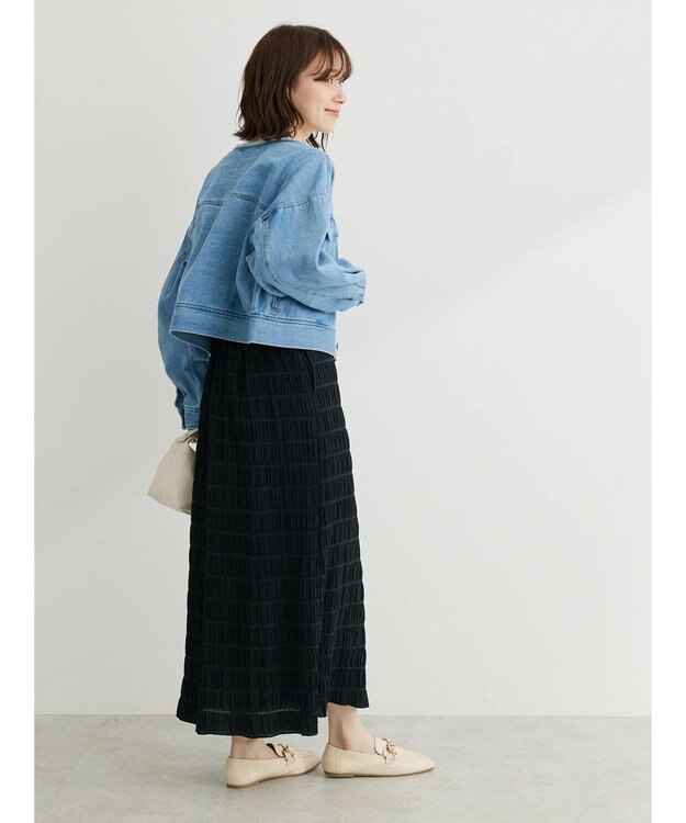 Green Parks ・ＳＵＧＡＲ　ＳＰＯＯＮ　ノーカラーＧジャン Light Indigo