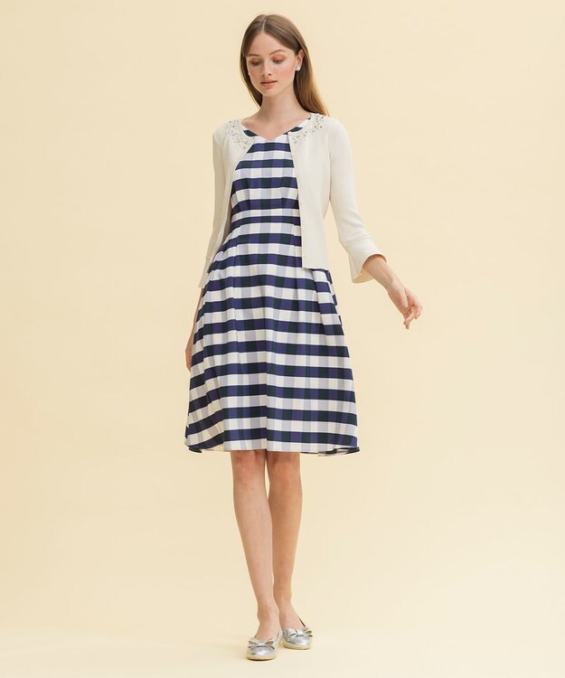 TOCCA 【洗える！】SHINING カーディガン アイボリー系