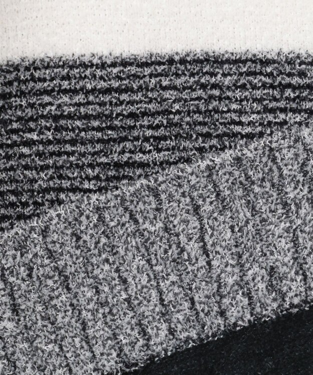 JOSEPH ABBOUD MOUNTAIN 【SPACE／UNISEX】ベアフリース パーカー ブラック系2