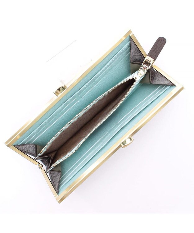 A.D.M.J. 【牛革】アールデコガマグチウォレット GRIGIO