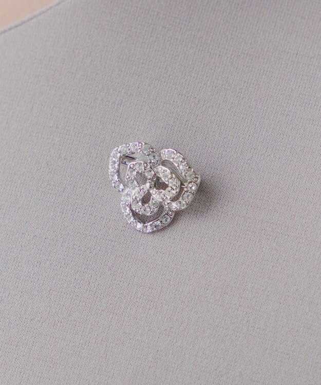 Tiaclasse ダイヤモンドカットブローチシリーズ シルバーD