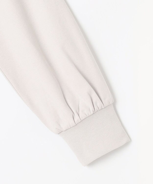 ANY L 【洗濯機可・UVケア】ビューティベーシックロングＴシャツ グレージュ