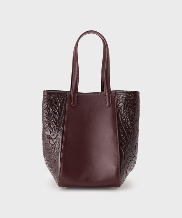 GRACE CONTINENTAL Cube Bag ダークブラウン