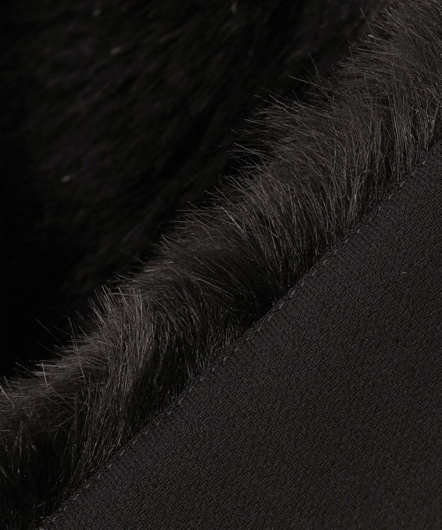 23区 ECOPEL エコファー コンビ ジレ ブラック系