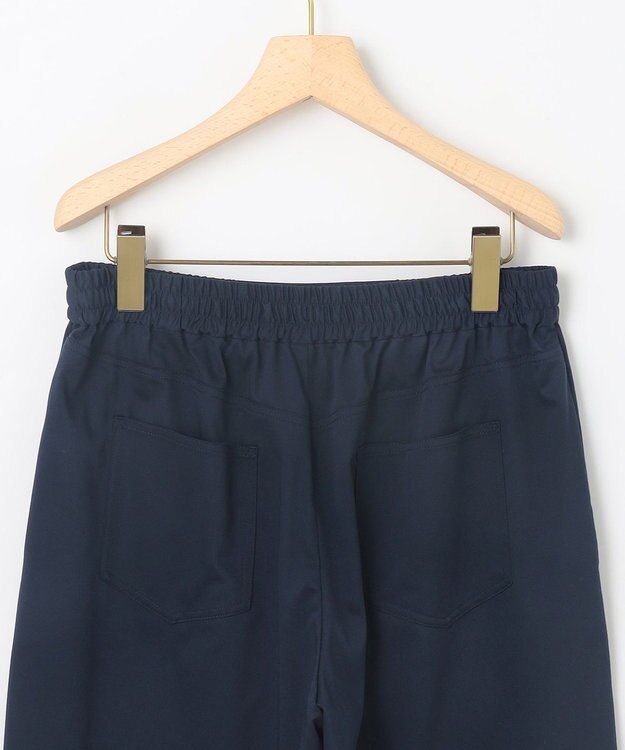 組曲 L ポリエステルレーヨンツイル パンツ ネイビー系