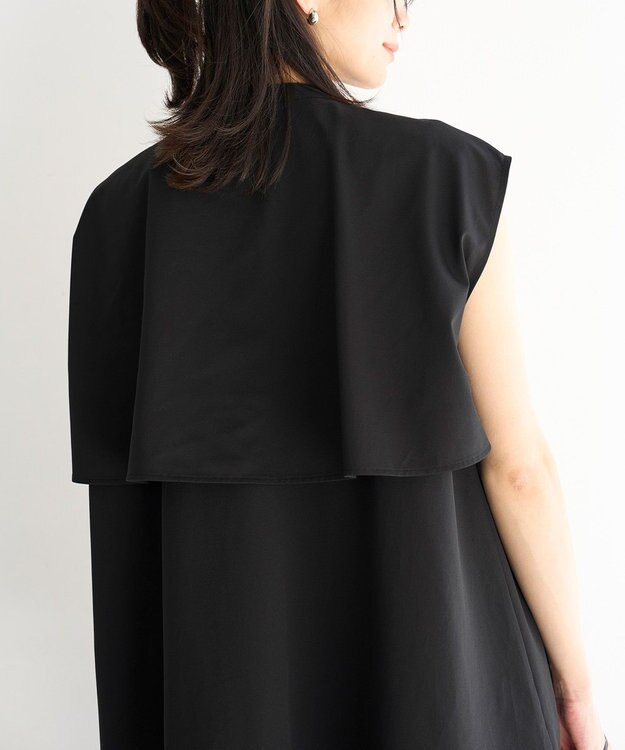 UNFILO ヒートシールドジャージー キーネック レイヤーT ブラック