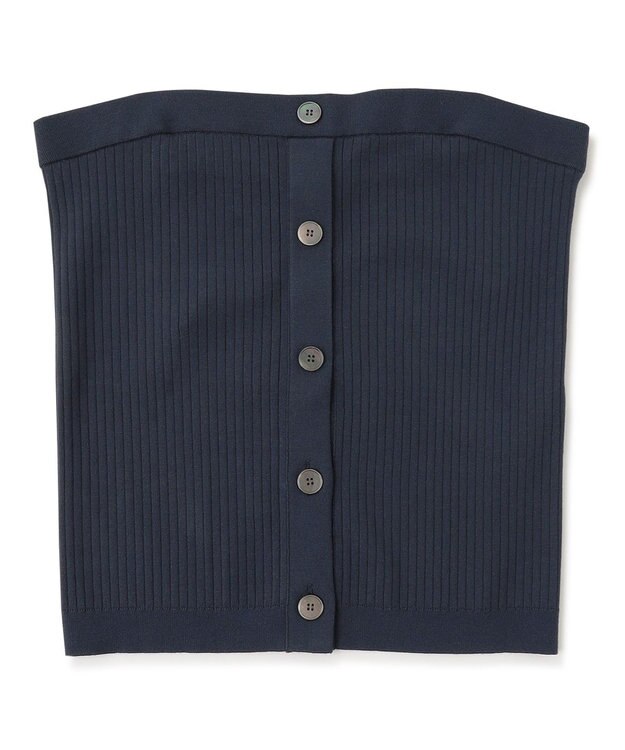 23区 【洗える】ヴィスコースストレッチ ニット ビスチェ グレイッシュブルー系