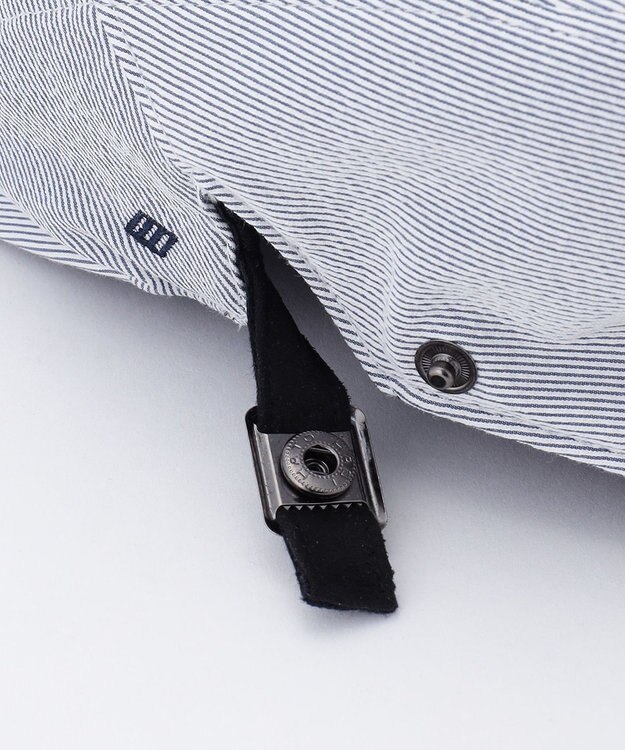 JOSEPH ABBOUD 【サイズ調整可】コードレーンサッカー ハンチング ブルー系1