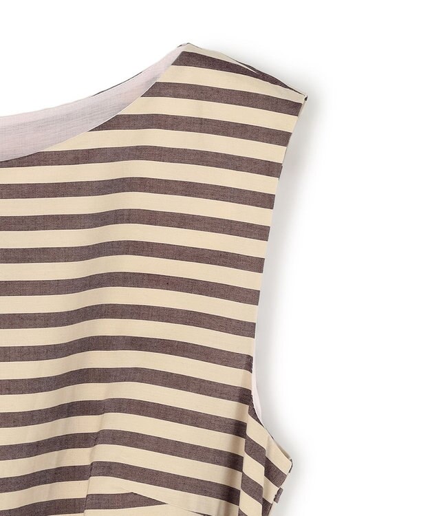 TOCCA 【星風まどかさん着用】STRIPE PARASOL ドレス ベージュ系5